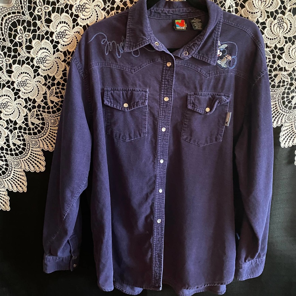 Vintage Disney Button-Up